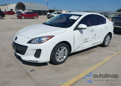 2012 Mazda Mazda3 I Touring z USA, uszkodzony, nr VIN JM1BL1V75C1617727